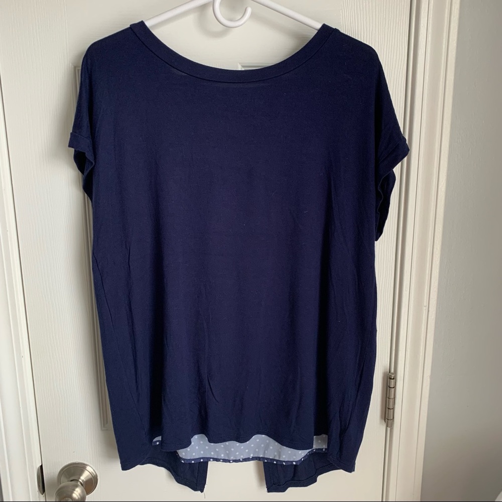 Jillian Nicole Split Back Tee